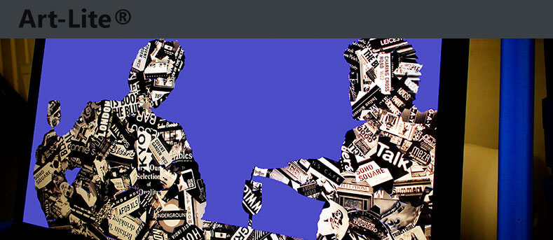 Art-Lite&reg; Artwork with backlighting