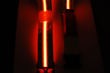 illuminated cycle belt