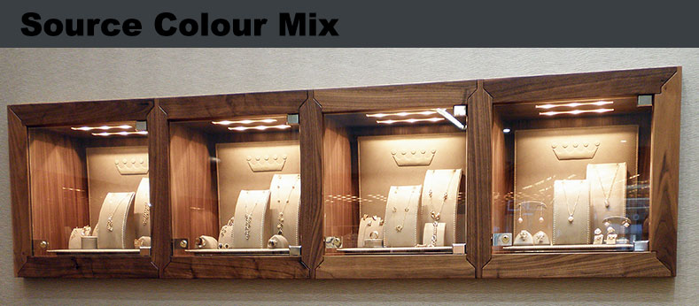 Examples of where Source Colour Mix has been used