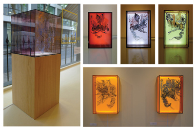 Luminous LED Art Light Works