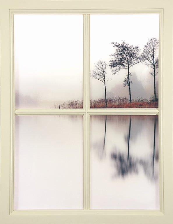 LED illuminated window