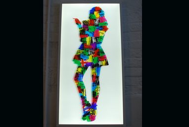 Art with light in a box